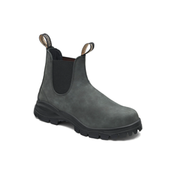 BLUNDSTONE 2238 LUG BOOT BLACK BLACK